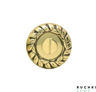 Сантехнический фиксатор WC 60mm , Полированная латунь, Melodia 