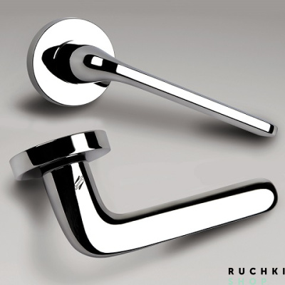 Ручка на розетке ROBOQUATTRO, Полированная латунь, Colombo  