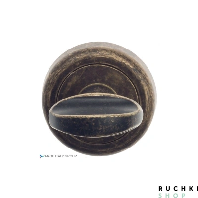 Фиксатор поворотный на круглом основании Fratelli Cattini WC-2 D1-BA античная бронза