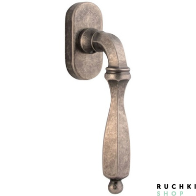 Оконная ручка CAMILLA 0298, Античное серебро, Melodia 