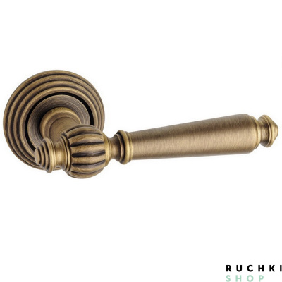 Ручка на розетке MICHELLE (Мишель), Матовая бронза, Fimet