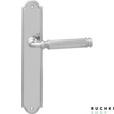 Дверная ручка на планке RANJA 290/458, Полированный хром, Melodia