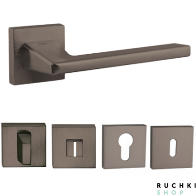 Ручка для межкомнатных дверей 4140 Титан Визион Тупай