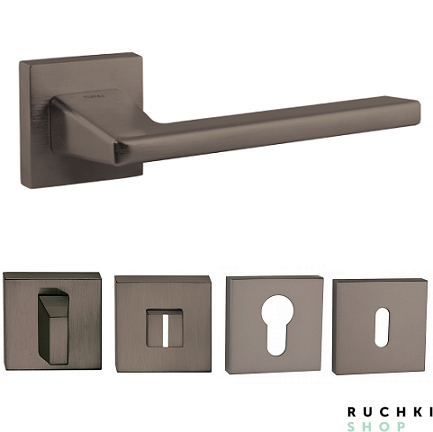 Ручка для межкомнатных дверей 4140 Титан Визион Тупай