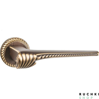 Ручка на розетке CHORA, Матовая бронза, Mandelli 