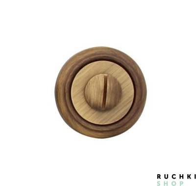 Сантехнический фиксатор WC 50V, Матовая бронза, Melodia 