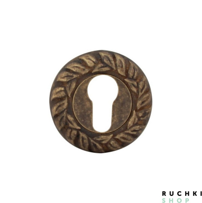 Накладка под цилиндр CUL 60mm, Античная бронза, Melodia