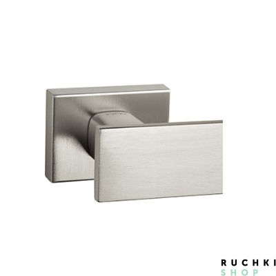 Прямоугольная розетка 2730 матовый хром Тупай