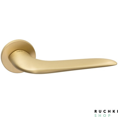 Ручка на розетке 4163 5S RT, Матовая латунь, Tupai