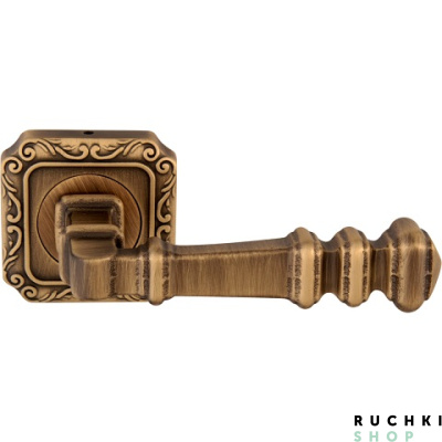 Ручка на розетке 50Q ZARA 299Q, Матовая бронза, Melodia