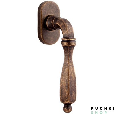 Оконная ручка CAMILLA 0298, Античная бронза, Melodia 