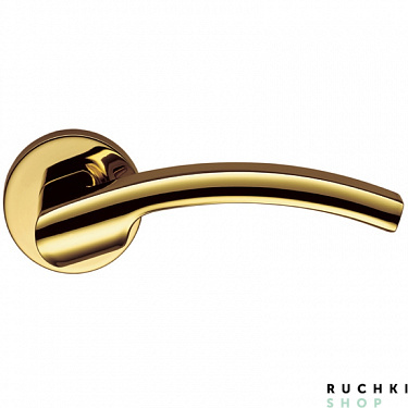 Ручка на розетке OLLY, Полированная латунь, Colombo