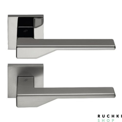 Цветовые решения ручки на квадратной розетке Kolombo DEA