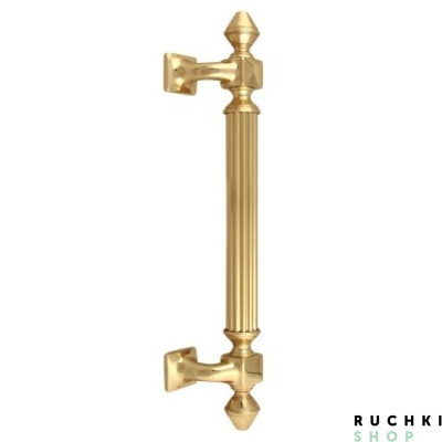 Ручка-скоба 740 IMPERO 430 mm, Полированная латунь, Melodia 