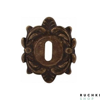 Накладка под ключ буратино PAT 50Z, Античная бронза, Melodia 