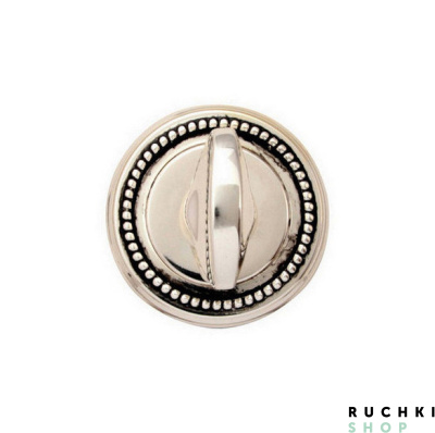 Сантехнический фиксатор WC 50L, Серебро с чернением, Melodia 