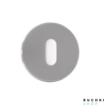 Накладка под ключ буратино 50 R, Полированный хром, Forme 