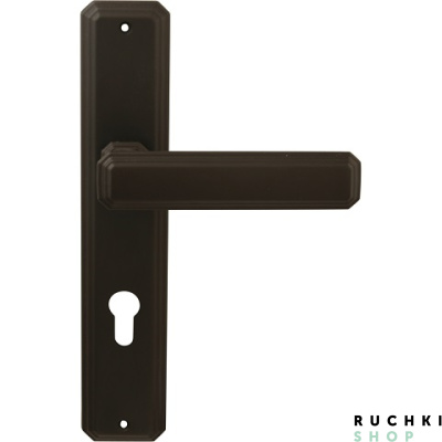 Ручка на планке THEMIS 217/P RAT CYL, Графит, Forme