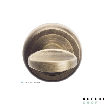 Фиксатор поворотный на круглом основании Fratelli Cattini WC-2 D1-BY матовая бронза