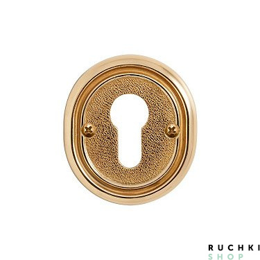 Накладка под цилиндр ET 70 PB, Полированная латунь, Val de fiori 