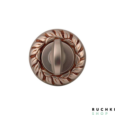 Сантехнический фиксатор WC 60mm , Французское серебро, Melodia 