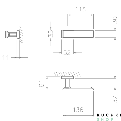 Схема ручка LINHA 2730 RE  Tupai