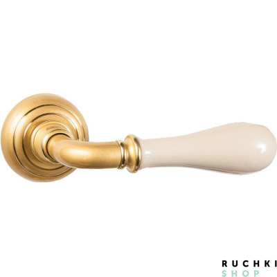 Ручка на розетке DOGE, Француское золото, Mandelli 