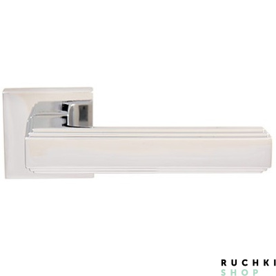 Ручка на розетке ALILA 293 К, Полированный хром, Forme 