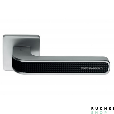 Ручка на розетке TECNO, Матовый хром/ карбон, Colombo  