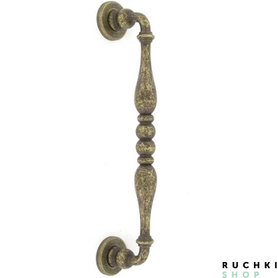 Ручка-скоба LIRICA (ЛИРИКА) 290 мм, Бронза античная, Martinelli