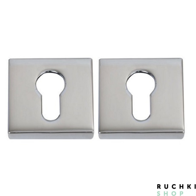 Накладка под цилиндр MM 13, Полированный хром, Colombo